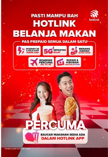 Hotlink Prepaid Pas Semua Dalam Satu - Internet & Baucar