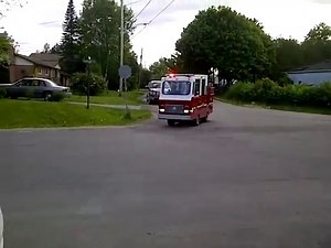 Mini camion de pompier