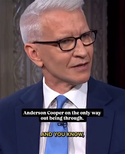 68K views · 41 reactions | Anderson Cooper and Stephen Colbert: back at it again, proving that the best grief talks happen when we refuse to lean into the stigma our culture has created around them. Two men, multiple losses, a thousand truths. #griefsupport #griefawareness #stephencolbert #andersoncooper #griefandloss #traumahealing | Modern Loss | Facebook