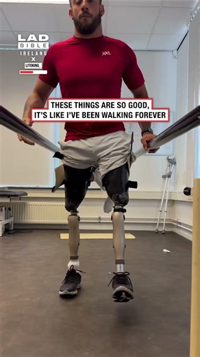 Learning To Walk With Prosthetic Legs 🥰👏👏