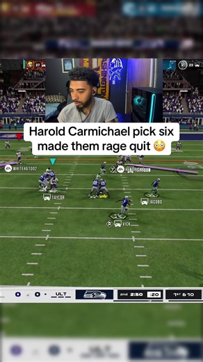 Harold Carmichael's Game-Changing Pick Six Moment in Madden