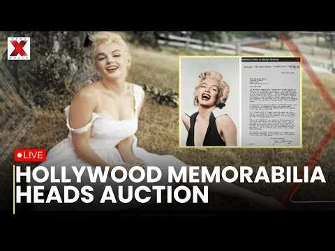 Marilyn Monroe Auction Live: Hollywood collectors chase iconic Marilyn Monroe memorabilia items