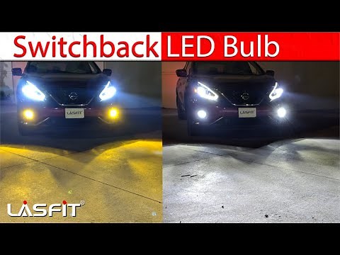 How does Switchback LED Fog Light Bulb work? | Dual-Color, White and Yellow