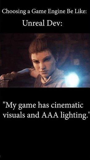 Unity vs Unreal vs Godot Joke 01: #unitygamedevelopment #unrealengine #godot #unity3d