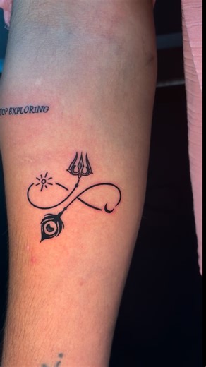 Tattoo Network on Instagram: "Infinity tattoo Done by @akkitattoonetwork Call for appointment 9098523415 Bhopal Madhya Pradesh #tattoo #tattoos #infinity #trendingreels #bhopal #madhyapradesh"