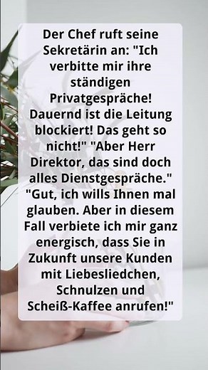 Chef vs. Sekretärin!