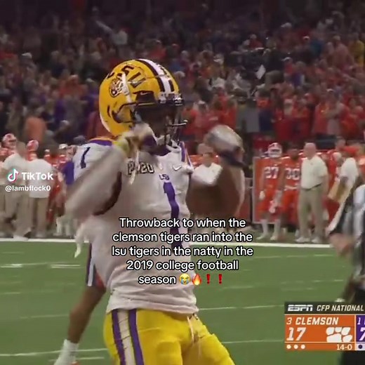 Clemson vs LSU: 2019 National Championship Throwback