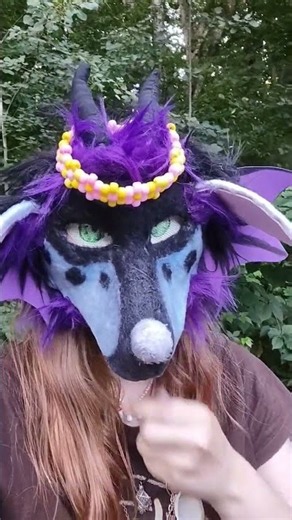 Pick and eat berries with me! #furry #animalmask #fictionhearted #wingsoffire #wof