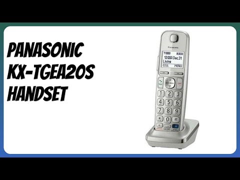 REVIEW (2025): Panasonic KX-TGEA20S Handset. Features.