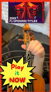 Formula 1 Theme | Violin Sheet Music #shorts I've transcribed the #violin #sheetmusic of the fantastic #formula1 theme composed by Brian Tyler. Get the full video here: https://youtu.be/VUcXHAhmWNg Enjoy playing along with it. 🥰 🎻 🎻 What you'll learn in this video: 👇 In this video you'll be able to learn the Formula 1 Theme on your violin today. Read, follow & play along. 🤗 🎻 ~ Download my #violin #sheetmusic free at 👉 https://docdro.id/uzJzm7F I've used the amazing orchestral accompanime