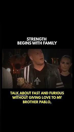 Vin Diesel proves family is the greatest strength in life