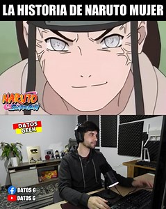 530K views · 27K reactions |  Que Pasaría si NARUTO Fuera Mujer? Anime Naruto Shippuden Creditos David b #naruto | DATOS G | Facebook