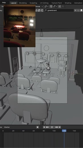 Behind the scenes 😌 | Operating Theatre Animation #animation