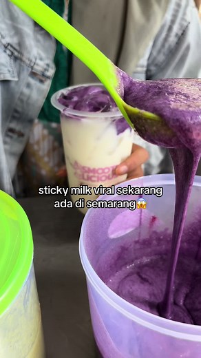 Delicious Sticky Milk Taro Recipe from Semarang