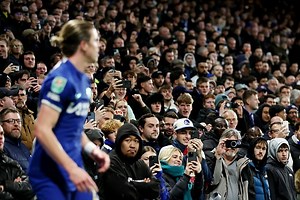What Chelsea fans were heard chanting in the first half of EFL Cup win vs Blackburn last night