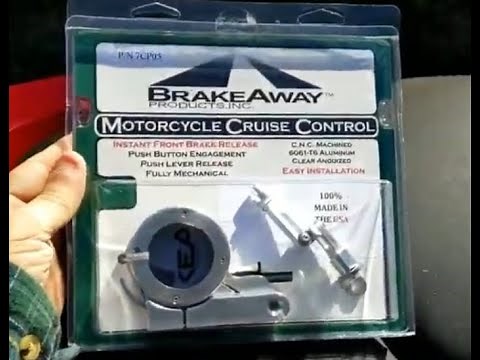 BrakeAway 7CP05 Motorcycle Cruise Control Install