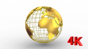 World Map Turns Into a Globe