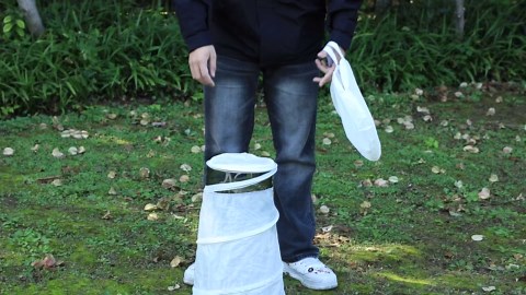 Purple Star 3 Pcs Pop Up Rose Cones for Winter Protection, 20" x 13" x 9" Winter Rose Collars Protective Cover, Freeze Protection Roses Bush Cover for Protecting Against Frost Wind and Animals Eating