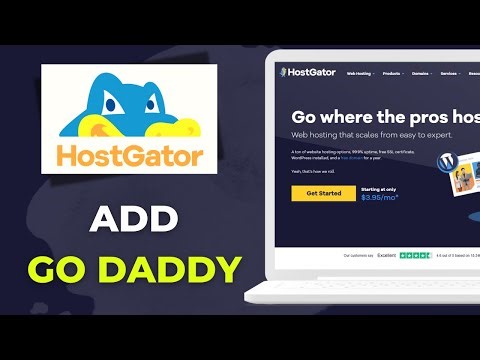 How To Add GoDaddy Domain and HostGator Hosting Together