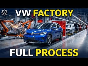 Inside the Volkswagen Car Factory (Full Process Factory)