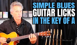 Simple Blues Guitar In The Key Of A In this lesson, I show you how to take a basic blues lick in the key of A and elevate it to what I call the "Blues Deluxe." Starting with a primal, gut-bucket blues approach using a palm-muted shuffle on the low A string, I demonstrate how to progress to a more sophisticated sound reminiscent of great acoustic blues players from Clapton to John Mayer. I break down both pick and fingerstyle techniques, walking you through the finger positions for different A7 a