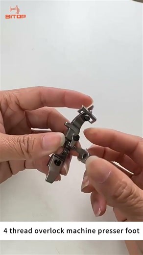 4 thread overlock machine presser foot
