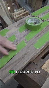 This Tape Hack Stops Epoxy Leaks Every Time #DIY #ProTips #Woodworking