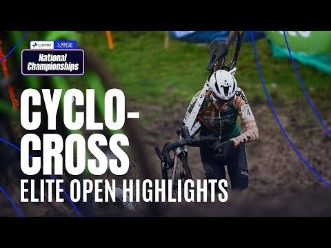 Can Mason make it four-in-a-row? 👑 | Lloyds National Cyclo-cross Championships | OPEN HIGHLIGHTS