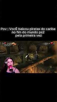 Pirates of the Caribbean: At World's End PLAYSTATION 2 GAMEPLAY PT-BR #shorts