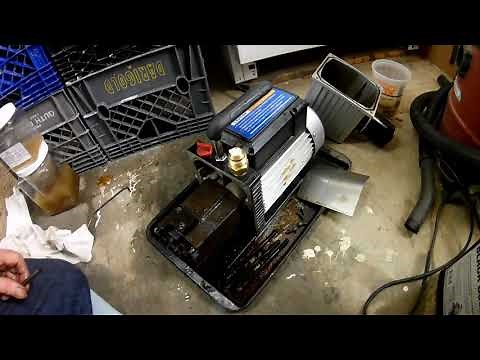 Harvest Right Vacuum Pump Teardown