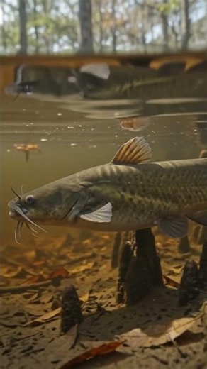 This Fish Can Survive Where Others Die! #shorts #chattahoocheeriver #catfish