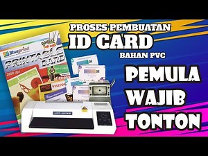 Tutorial Cara Membuat ID CARD di kerta PVC Dari Seting Sampai Jadi Seperti KTP | CorelDraw