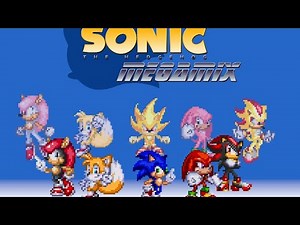 A Versão 3.5 De Sonic Megamix Pra Mega Drive (Download Na Descrição)