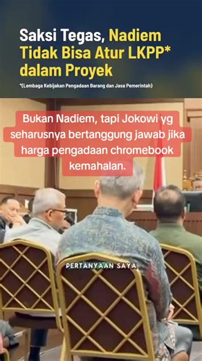 Tanggung Jawab Jokowi dalam Pengadaan Chromebook