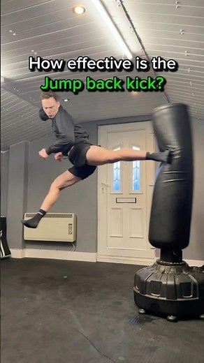 How effective is the jump back kick?