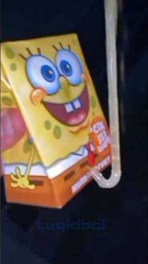 SpongeBob juice box #memes #spongebobmemes #cartoonmemes