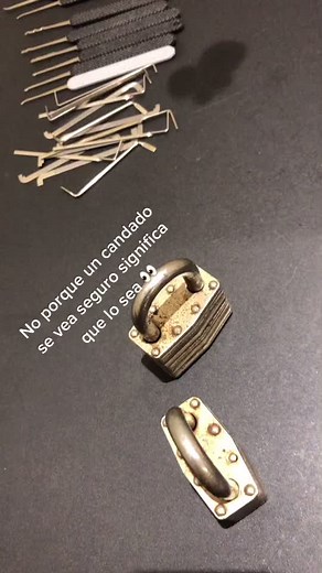 Candados Chinos Laminados: Ingeniería y Habilidades de Bypass