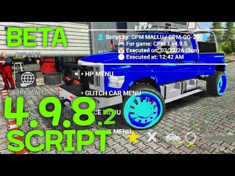4.9.8 SCRIPT BETA CAR PARKING MULTIPLAYER CPM NEW