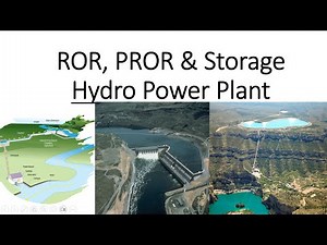 ROR, PRPR & Storage Power Plant || Electrical Surge
