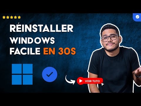 Comment Réinstaller WINDOWS 11 en 30S