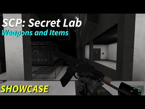 [GMOD] SCP Secret Lab: Weapons and Items Showcase