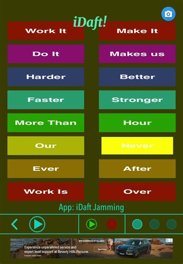 IDaft Jamming app
