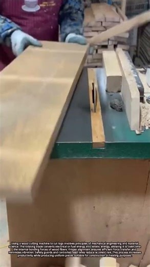 Mechanical and Material Science Behind Wood Cutting Machines