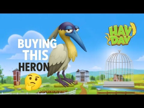 Finally Got the Sassy Heron! | Hay Day Bird Unlock | Rare Bird + Rare Vibe 💜