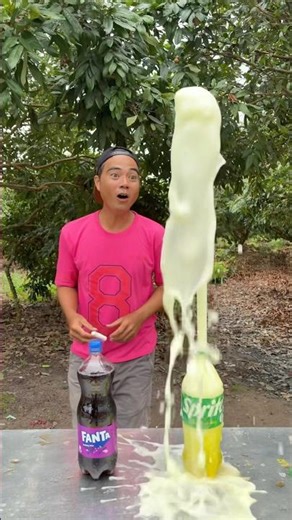 Sprite vs Mentos, Fanta vs Mentos