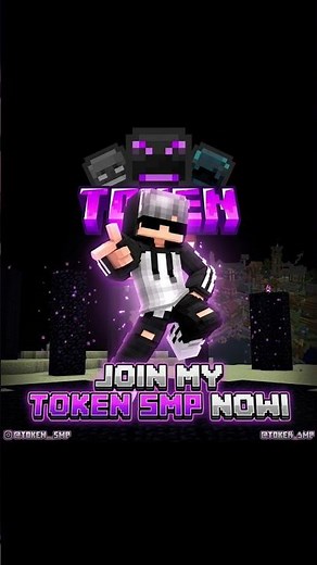Join my token smp for free ! 😱 #minecraft # tokensmp