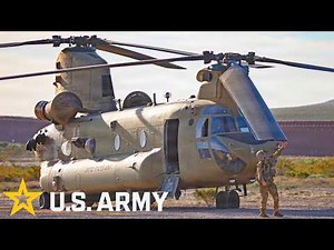 U.S. Army CH-47 Chinook Helicopters on the Southern Border in the United States