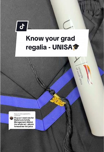 UNISA Diploma in Safety Management Graduation Package