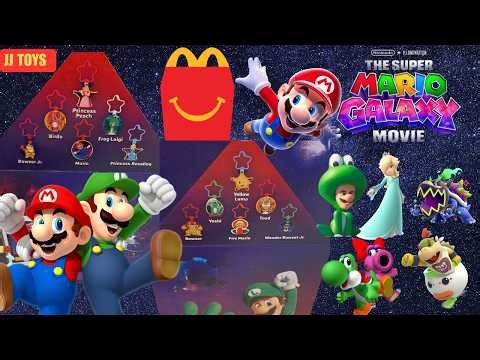 NEW Super Mario Galaxy Movie McDonald's Toys LEAKED! 😱