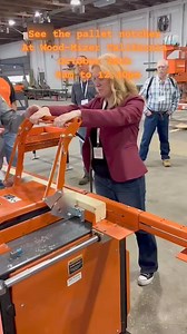 2.2K views · 29 reactions | Come see the Wood-Mizer pallet notcher...
